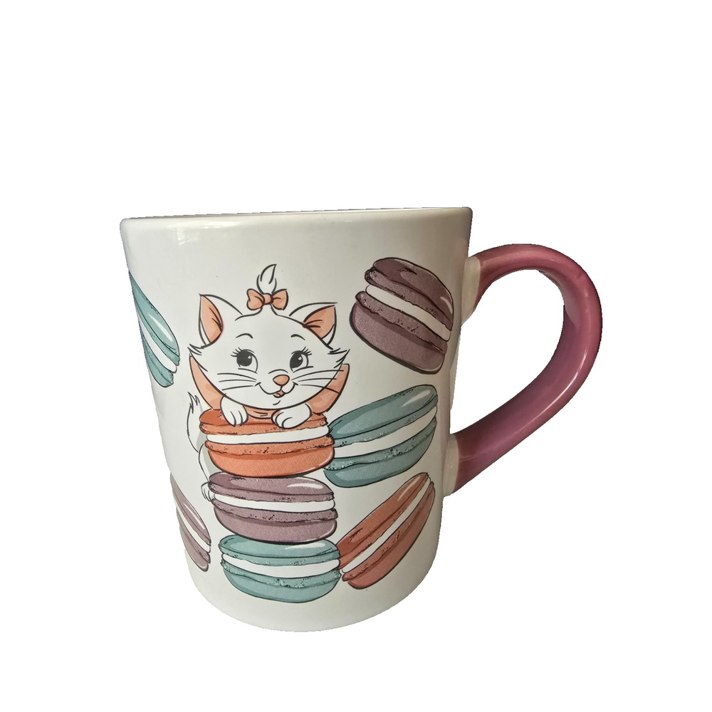 Disney The Aristocats Marie Macaroon 14 oz Ceramic Coffee Cup Mug Collectible
